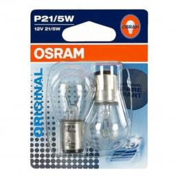 Лампа OSRAM 7528-02B 21/5W стоп/габарит (блистер) (2шт.)