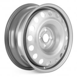 TREBL X40001 Hyundai 6x16 PCD4x100 ET52 DIA 54.1  Silver